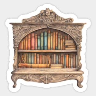 Fairytale Bookshelf Sticker